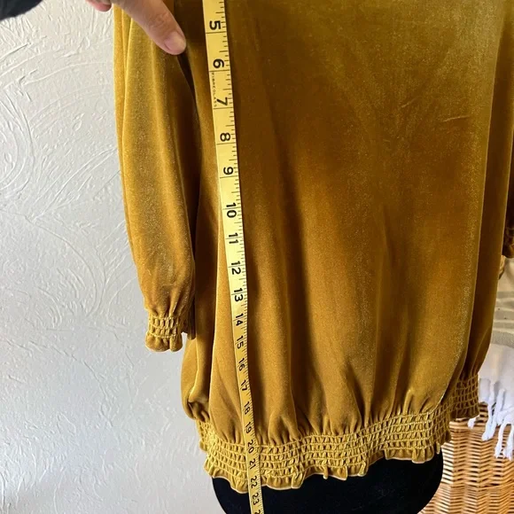 Madewell Gold top - Picture 7 of 8